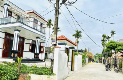 BÁN LÔ ĐẤT VEN HỘI AN — GẦN SÔNG THOÁNG MÁT, DÂN CƯ ĐÔNG ĐÚC,126 m2 GIÁ 6xx